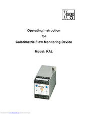Kobold KAL Operating	 Instruction