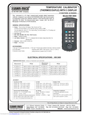 Kusam-meco KM 3600 Operation Manual