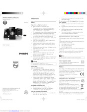 Philips SPA4355 User Manual