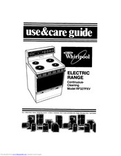 Whirlpool RF327PXV Use & Care Manual