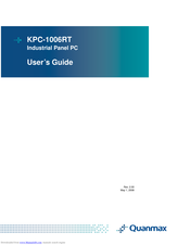 Quanmax KPC-1006RT User Manual