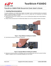 Silicon Laboratories ToolStick-F540DC User Manual