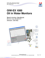 Advanced Sensors OIW-EX 1000 Handbook