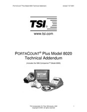 TSI Instruments PORTACOUNT 8020 Addendum