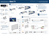 Insignia Roku TV NS-55DR620NA18 Quick Setup Manual