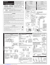 Hitachi RAC-ME14HZ Installation Manual