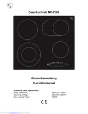 K&H NC-7206 Instruction Manual