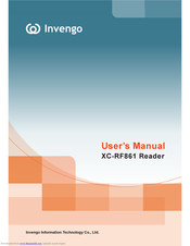 Invengo XC-RF861 User Manual