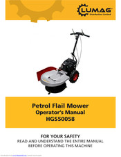 Lumag HGS87564 Operator's Manual