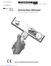 Schmidt MKM-100 Instruction Manual
