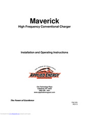 Applied Energy Solutions Maverick Installation And Operating Instructions Manual