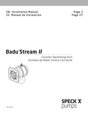 Speck pumps Badu Stream II Installation Manual