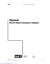 W&T RS232 Manual