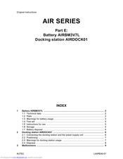 AUtec AIRDOCK01 Original Instructions Manual