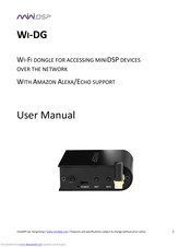 miniDSP WI-DG User Manual
