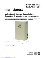 Mainsboost Charger MBC 200SV Installation, Operation & Maintenance Instructions Manual