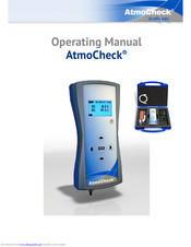 HiTec Systems AtmoCheck Operating Manual