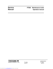 YOKOGAWA PT500 Service Manual