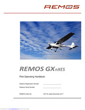 REMOS REMOS GX nXES Pilot Operating Handbook