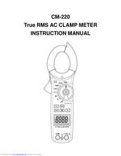 PDi CM-220 Instruction Manual