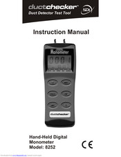 SDI ductchecker 8252 Instruction Manual