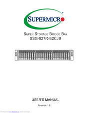 Supermicro SSG-927R-E2CJB User Manual
