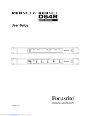 Focusrite RedNet D64R User Manual
