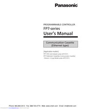 Panasonic AFP7CPS Series User Manual