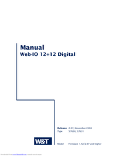 W&T 57631 Manual