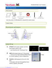 ViewSonic EP1021r Quick Start Manual