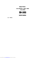 Olivetti d-Color MF350 Service Manual