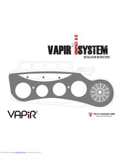 Restomod Air VAPIR 2 system Installation Instructions And Owner's Manual