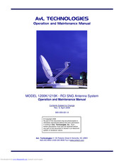AvL Technologies 1200K Operation And Maintenance Manual