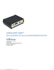 CalAmp Vanguard 3000 VG3000-PXS-F User Manual