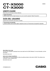 Casio CT-X5000 User Manual