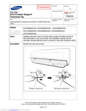 Samsung AC071KNADEH/EU Quick Manual