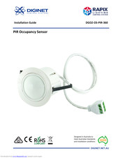 RAPIX DGOZ-OS-PIR-360 Installation Manual