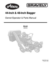 Ariens 892025 Owner/Operator And Parts Manual