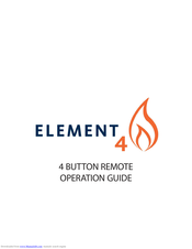 Element4 4 BUTTON REMOTE Operation Manual