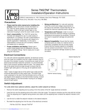 Kobold TNF-0F Operating Instructions Manual