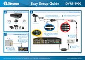 Swann DVR8-8900 Easy Setup Manual