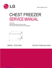 LG GCS165SV Service Manual