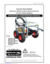 AUSSIE ECO-CLEAN Hurricane Maintenance Manual