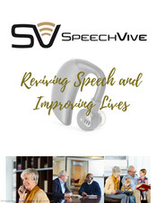 SpeechVive SV1001R User Manual