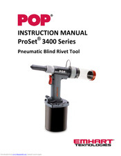 Emhart Teknologies PoP ProSet 3400 Instruction Manual
