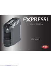 K-Fee Expressi Empire 582 Manual