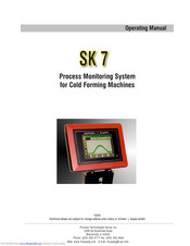 Process Technologies SK 7 Operating Manual