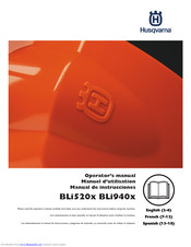 Husqvarna BLi940x Operator's Manual