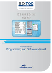 Power Electronics SD700 Series Programming And Software Manual