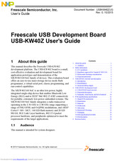 Freescale Semiconductor USB-KW40Z User Manual